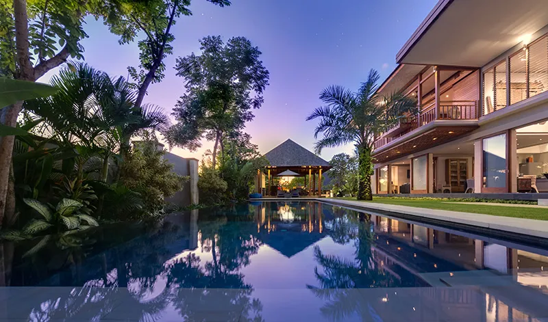 bendega-rato-the-pool-at-dusk Villa Bendega Rato - Villa Gallery