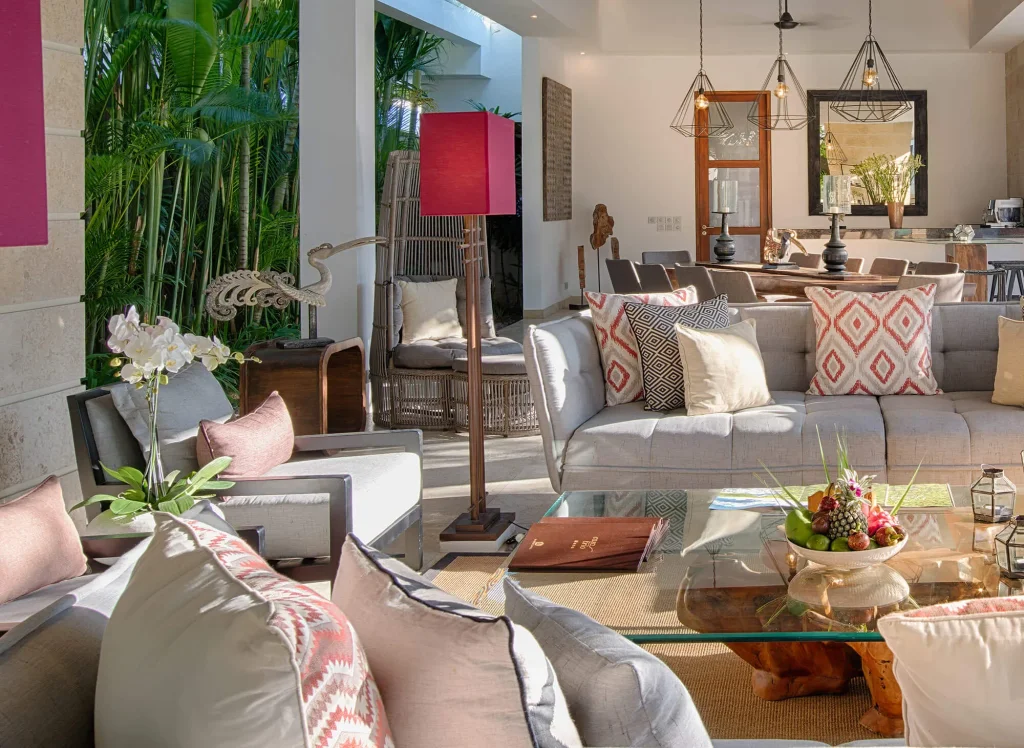 Casa Brio – Living area cushions Villa Casa Brio - Villa Gallery