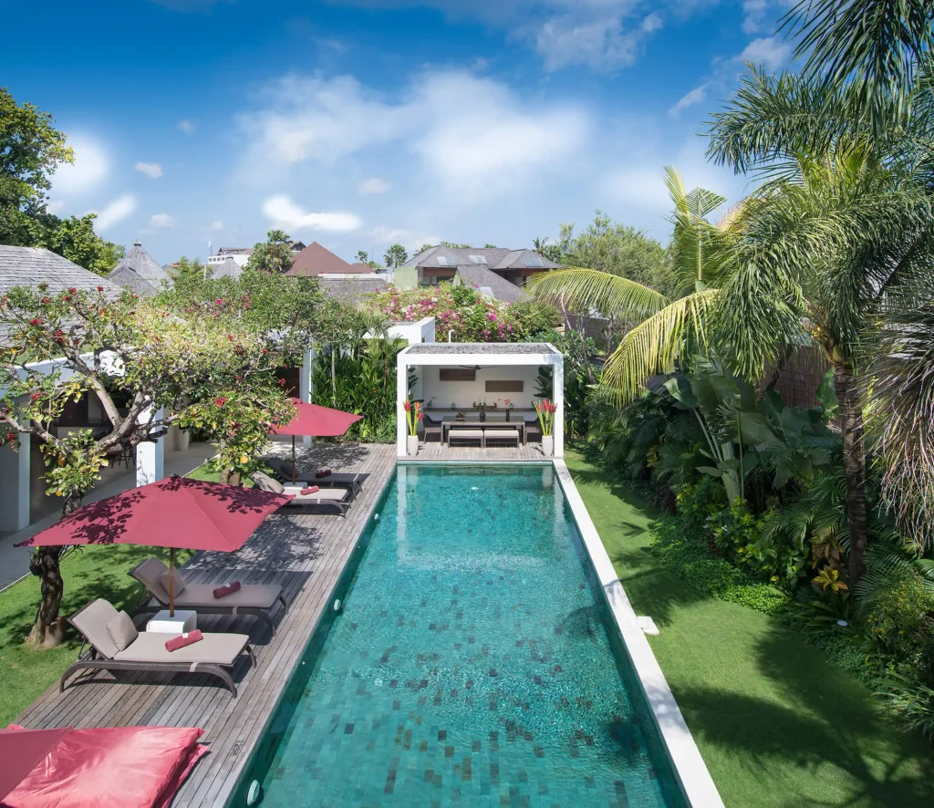 Casa Brio – Pool view from upstairs terrace Villa Casa Brio - Villa Gallery