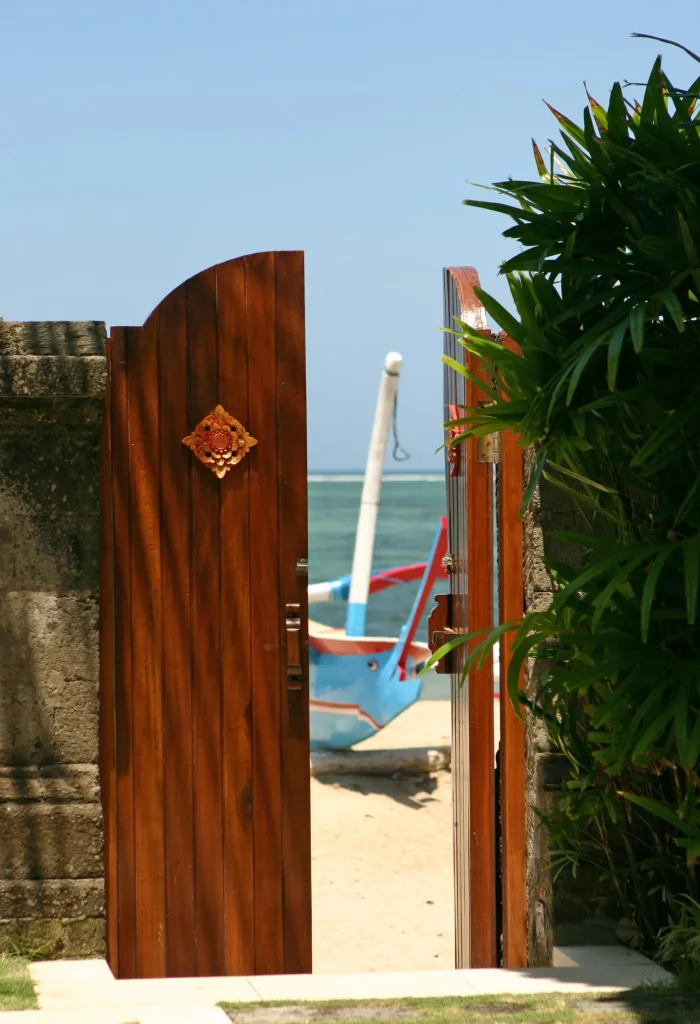 Villa-Cemara-Beach-door Villa Cemara - Villa Gallery