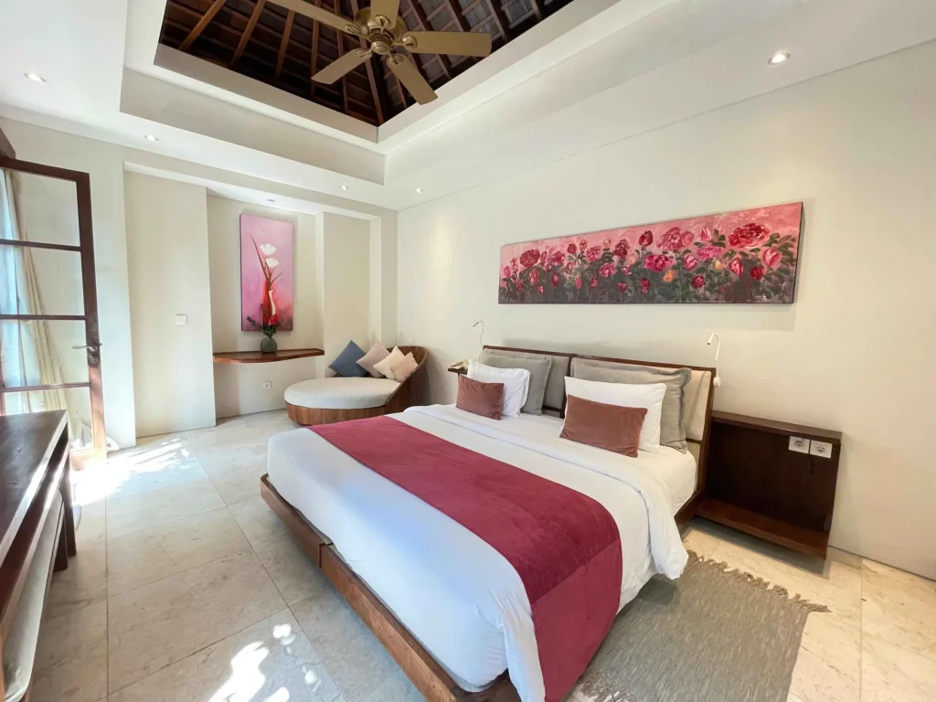 Angkus Super King Bed_11zon Villa La Seminyak - Villa Gallery