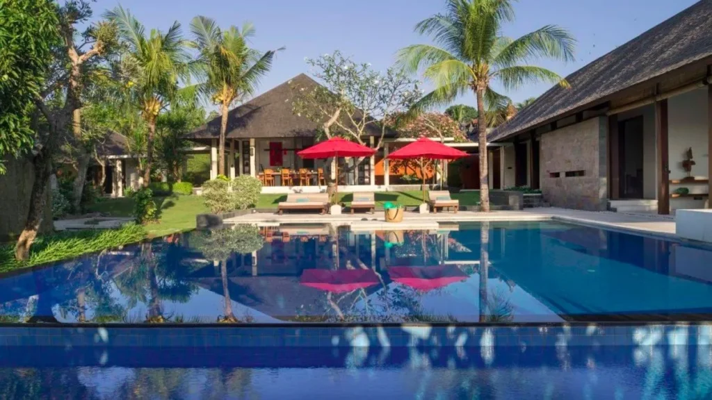 pool view of villa astika, canggu, bali pool view of villa astika, canggu, bali