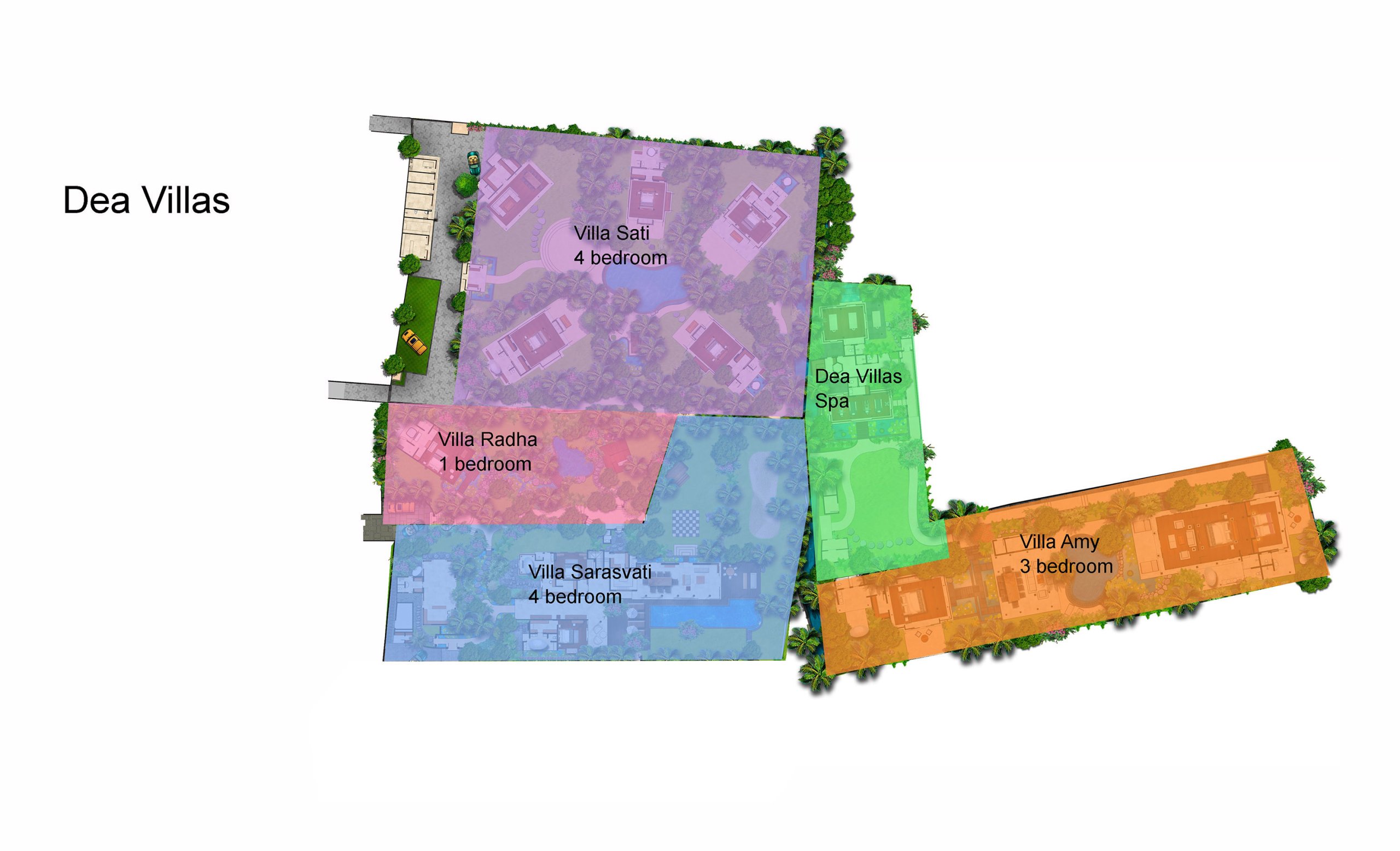 Villa Canggu Collection - Floor Plan