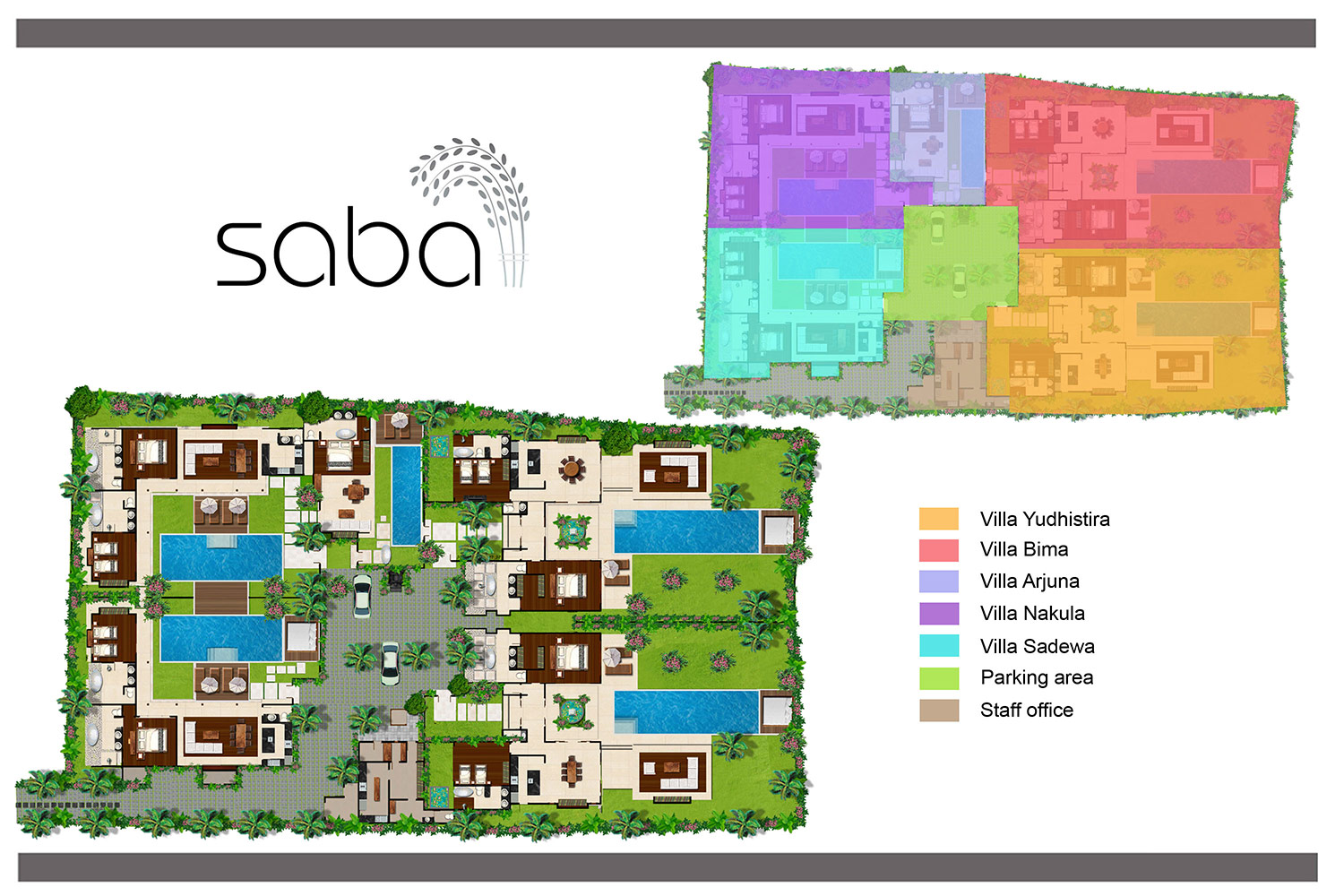 Villa Saba Complex - Floor Plan