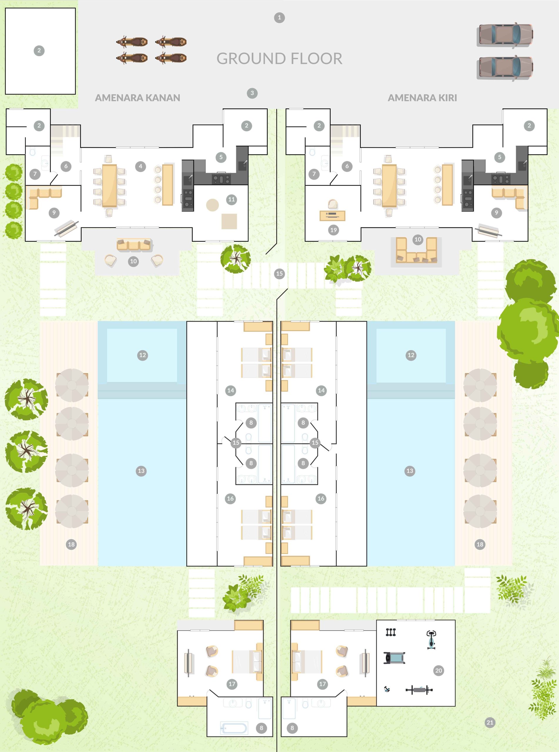 Amenara Kanan - Floor Plan