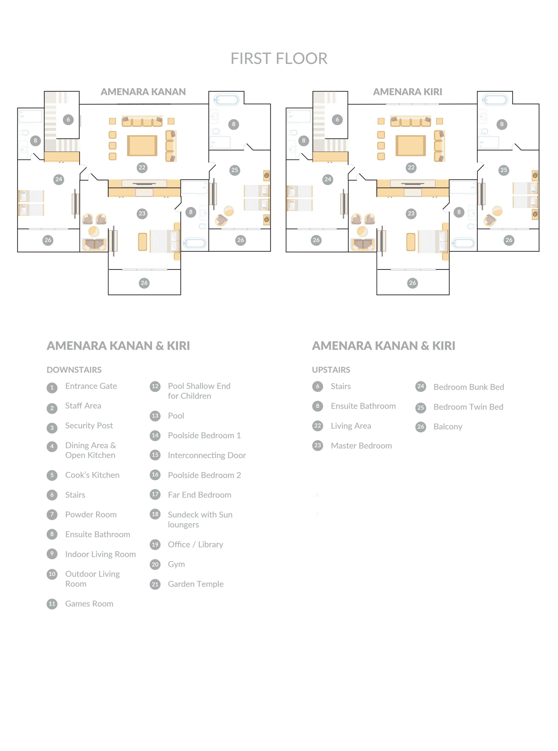 Amenara Kanan - Floor Plan