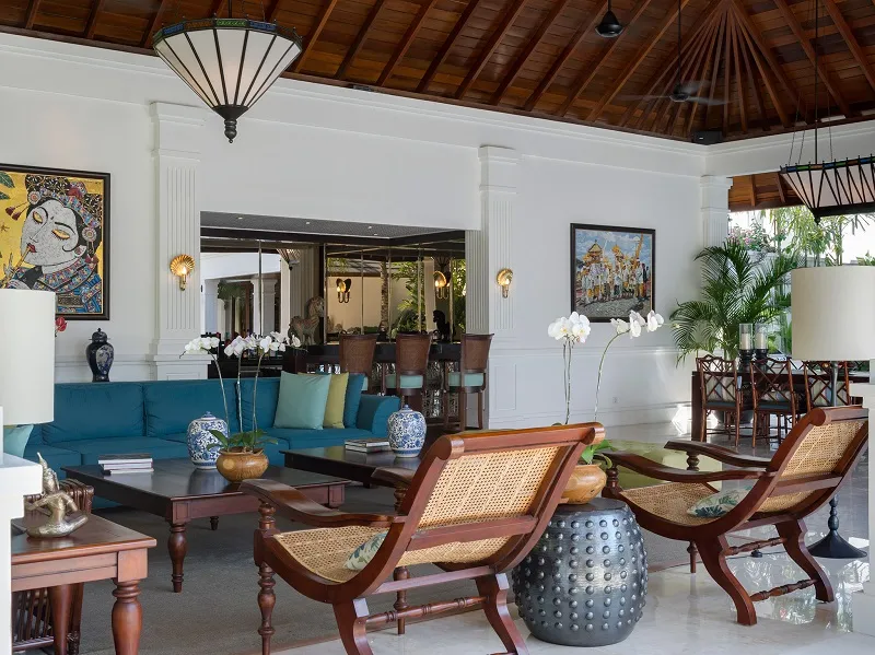 5. Villa Windu Asri – Lounge and bar Villa Petitenget Collection - Villa Gallery