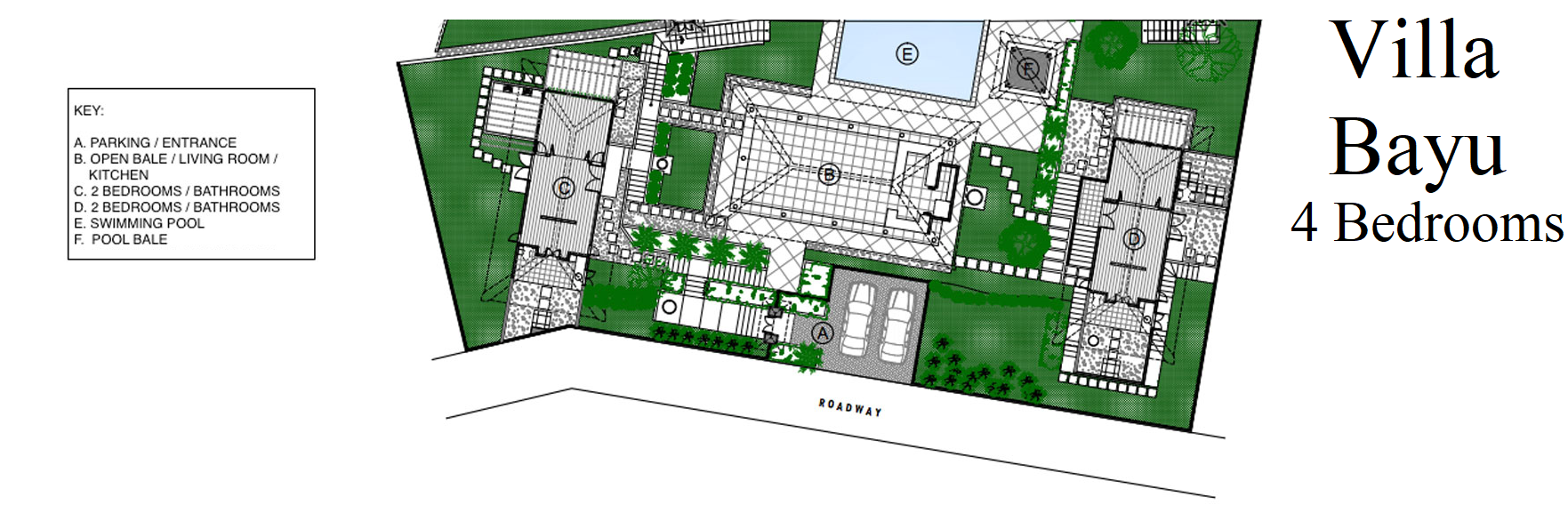 Villa Bayu - Floor Plan