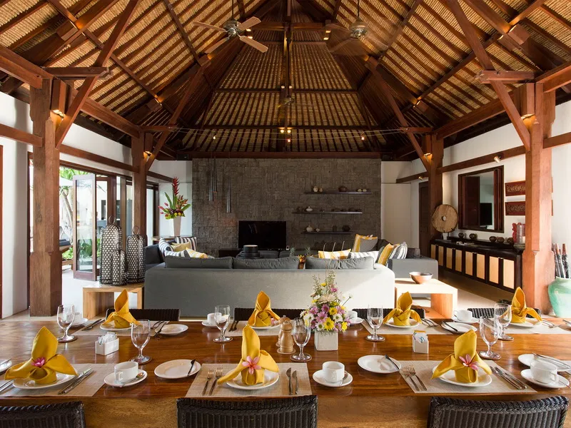 6. Villa Lilibel – Indoor dining view to living area Villa Lilibel - Villa Gallery