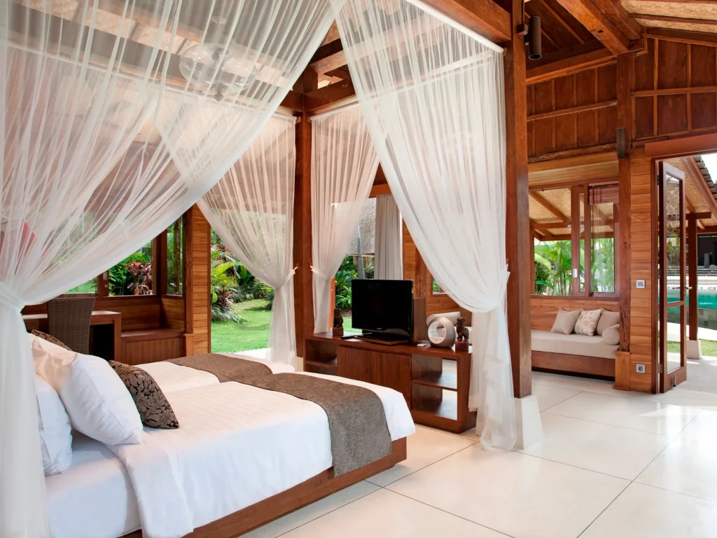 7. Villa Sati – Master bedroom Villa Sati - Villa Gallery