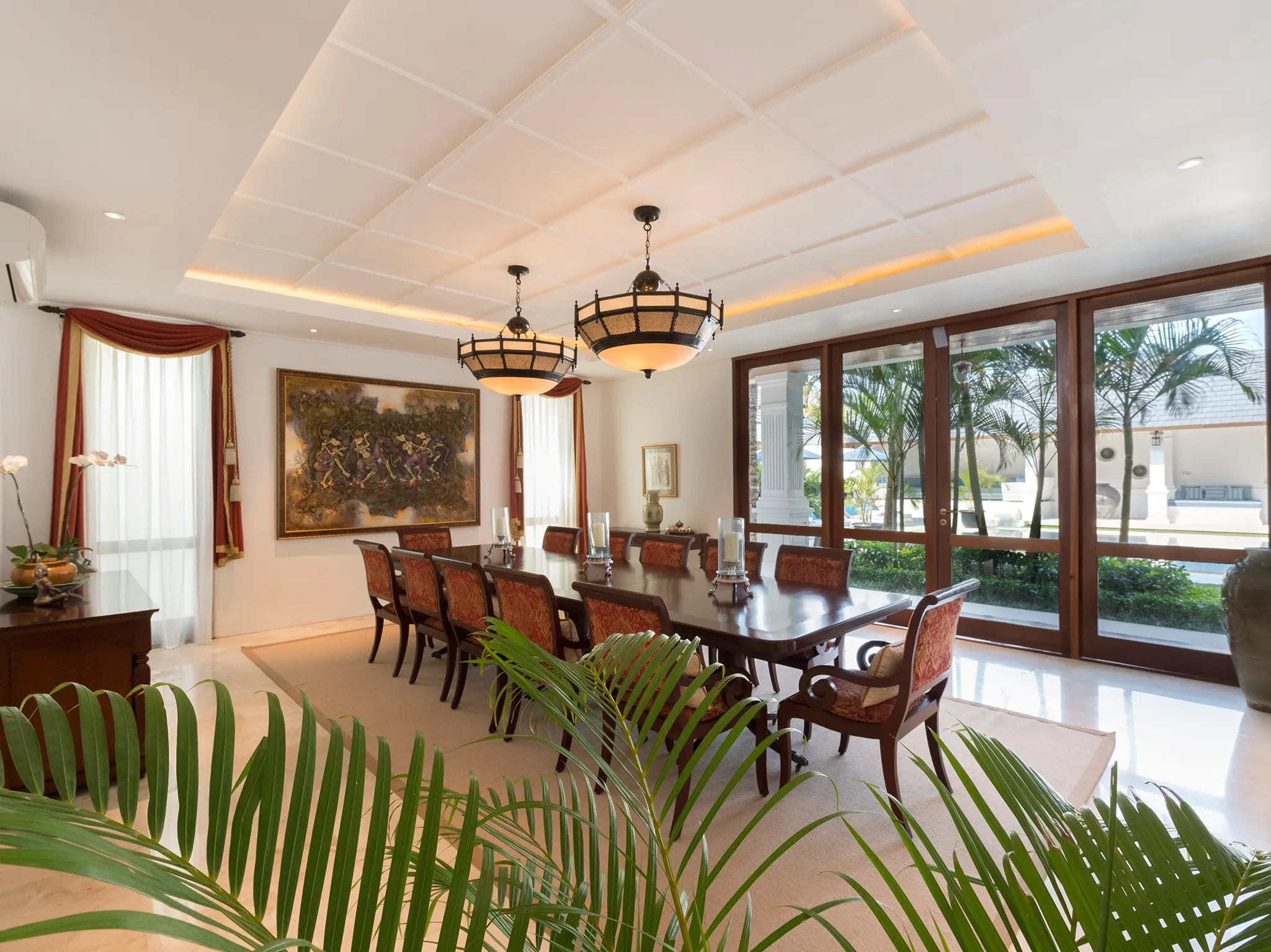 9. Villa Windu Asri – Main house dining Villa Petitenget Collection - Villa Gallery