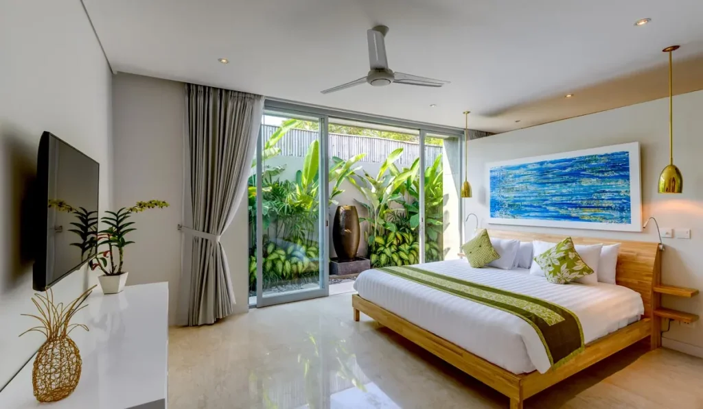 Master-bedroom-view Villa Bamboo Aramanis - Villa Gallery
