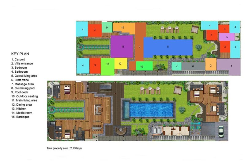 Villa Shambala - Floor Plan