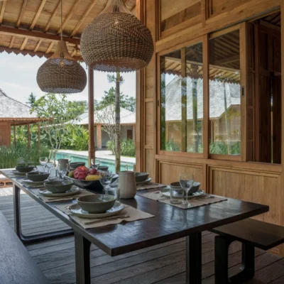 Copy of Dining area outdoor – Villa Almerya_3_11zon Villa Almerya Estate Bingin - Villa Gallery